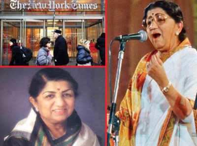 New York Times faces flak for allegedly terming Lata Mangeshkar a 'so-called playback singer'