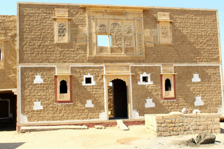 A house in the village