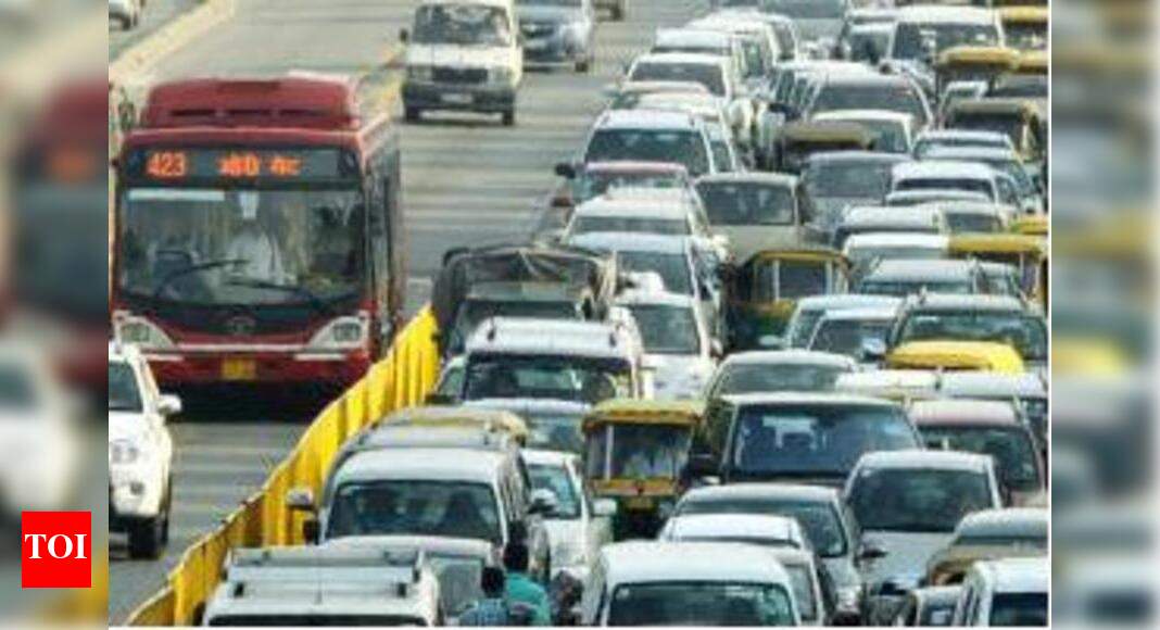 Driving at dedicated bus lane to earn challan Delhi News Times of India