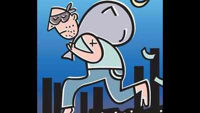 Rs4 lakh looted in 3 minutes from bank in Dholpur