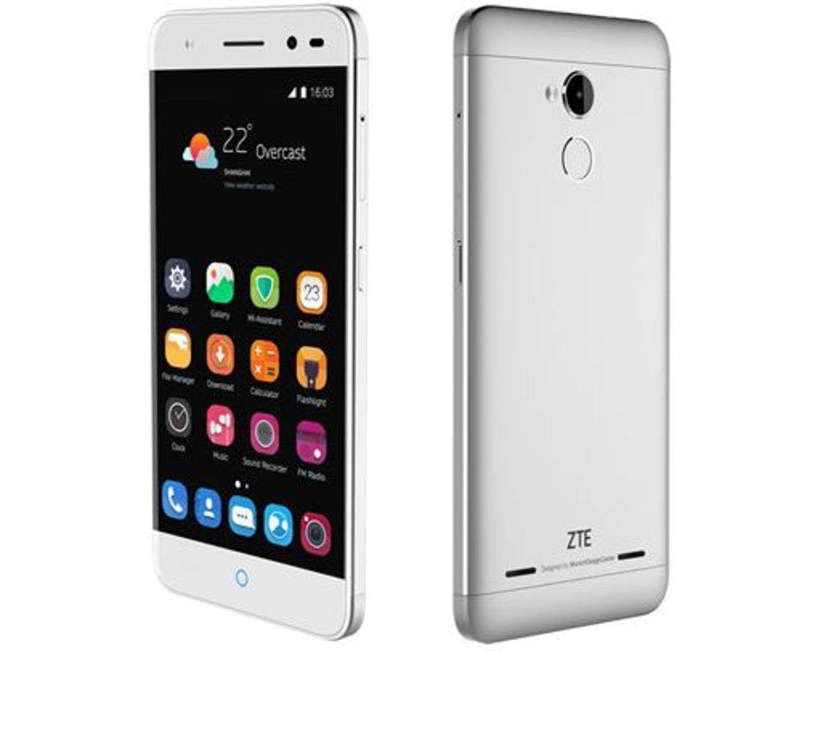 ZTE Blade A2 smartphone with metal body, fingerprint sensor ... - 