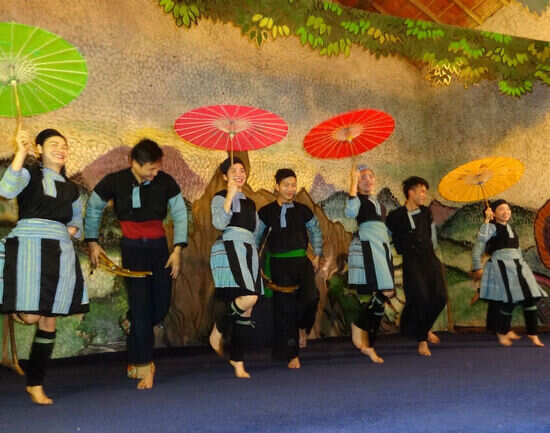 Sapa town and Cat Cat village