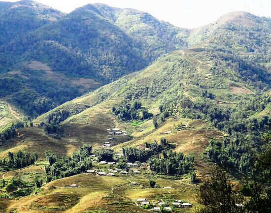 Hamlets in Sapa Valley