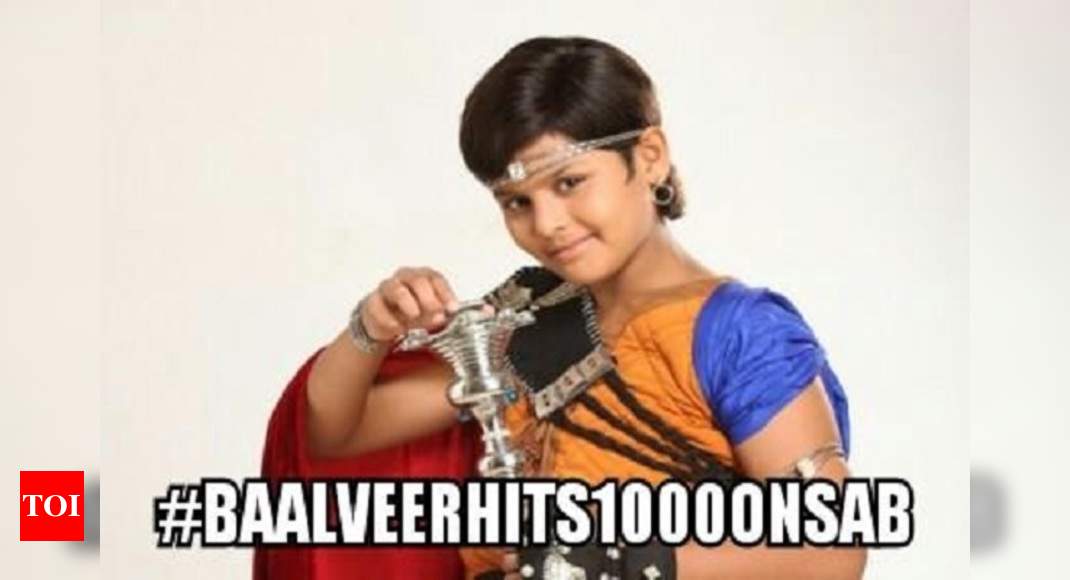Baal Veer completes 1000 episodes - Times of India