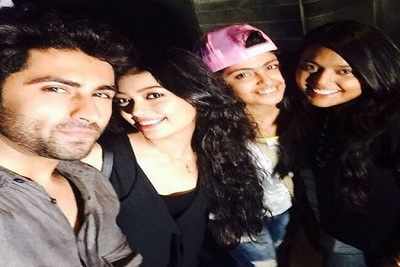 Avika Gor, Digangana and Ankit party together