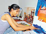 Art workshop in Banaras