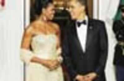 'Made in India' gown for Michelle Obama