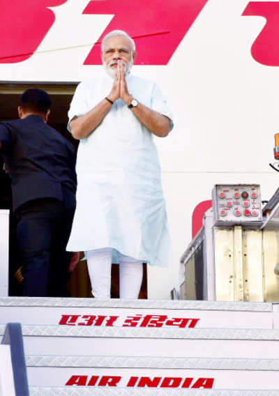 PM Modi returns home after 5-nation tour