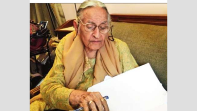 At 87, she is still fighting 'D' company