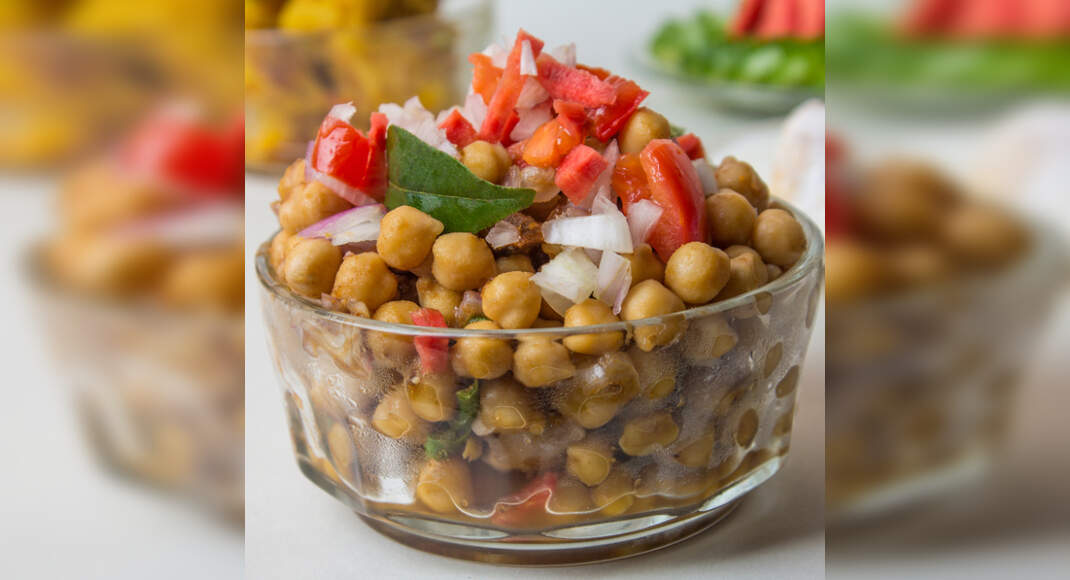 Dry Peas Chaat Recipe How to Make Dry Peas Chaat Recipe Homemade Dry