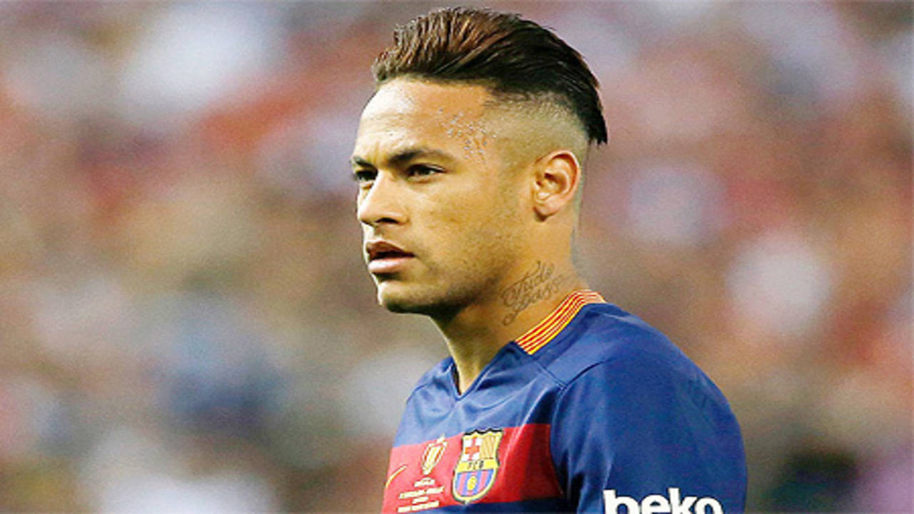 Hearts of Truth — Neymar Jr. of FC Barcelona starts the Champions...