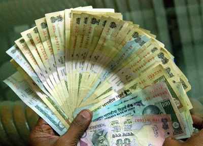 Rupee free fall continues, ends 13 paise down
