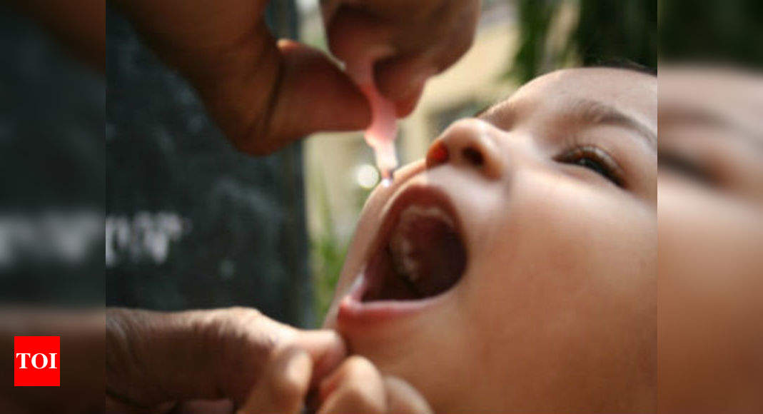 Polio Virus Found In Hyderabad Alert In Telangana Times Of India