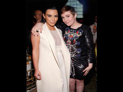 Lena Dunham praises Kim Kardashian's nude selfies amid backlash