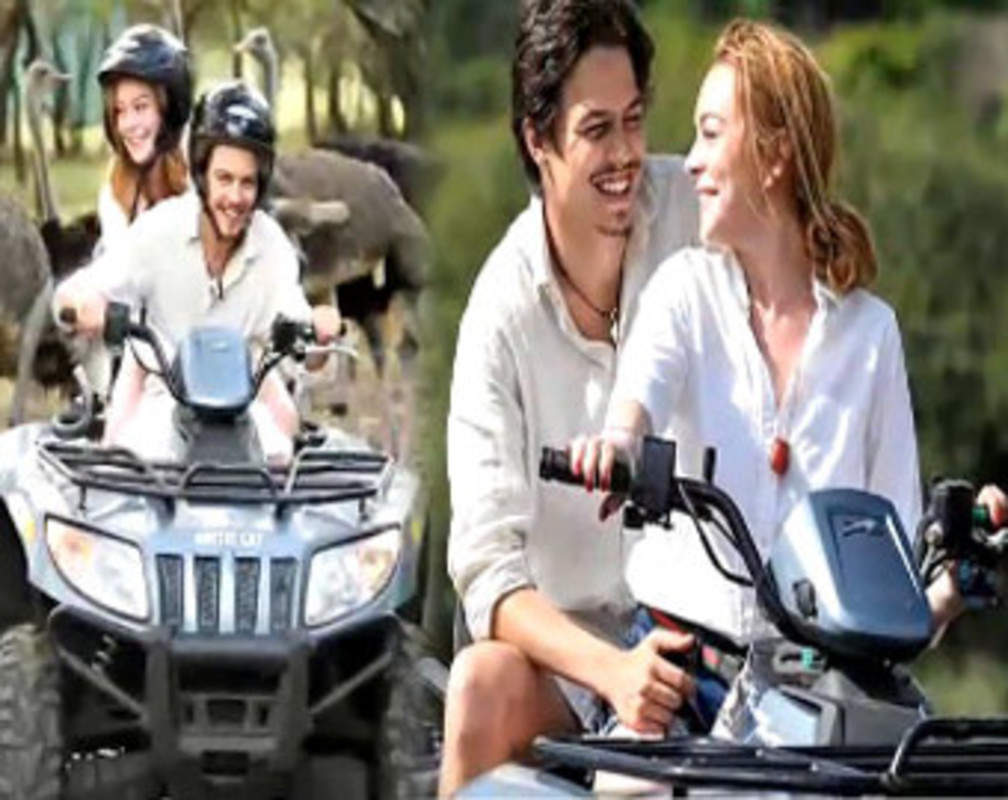 
Lindsay Lohan, fiancé Egor Tarabasov romance in Mauritius
