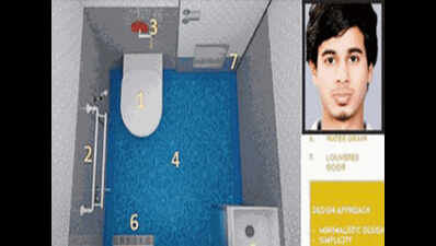 Manipal student wins prize for designing waterless, odourless loo for railways