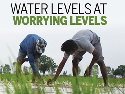 Water levels at worrying levels