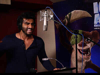 Arjun Kapoor mimics chachu Anil Kapoor in his voice-over debut