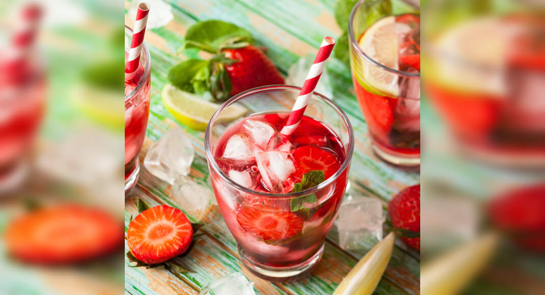 Strawberry Mint Mojito Recipe How to Make Strawberry Mint Mojito