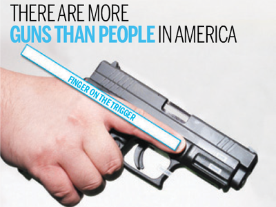 More guns than people in America