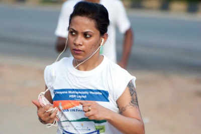 Sprinting Spoorthi completes ultra-run between Bengaluru and Chennai in six days