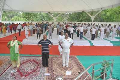Gujarat Refinery celebrates International Yoga Day