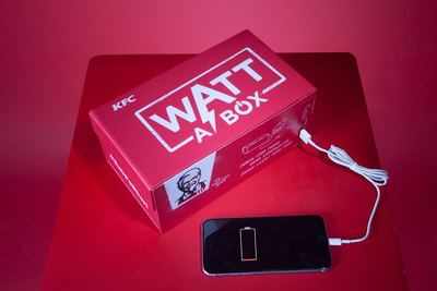 Eat and charge: KFC’s ‘Watt a Box’ is a 5-in-1 Meal Box that will charge your mobile phone