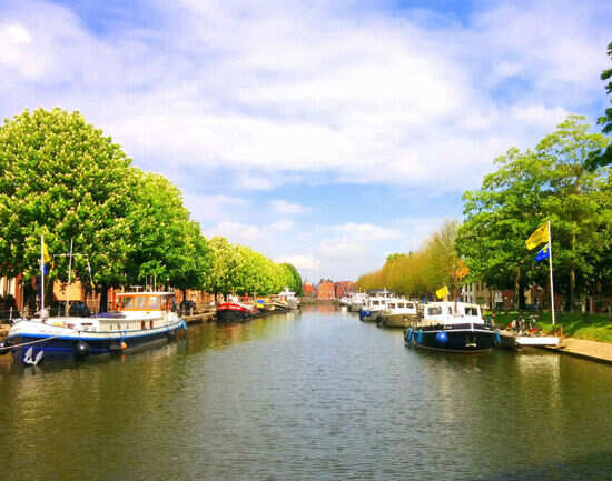 Bruges by boat