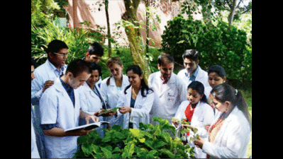 Ancient Indian medicine draws Russians, Poles and Germans to state's colleges