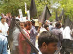 ITTA protest at Rajghat