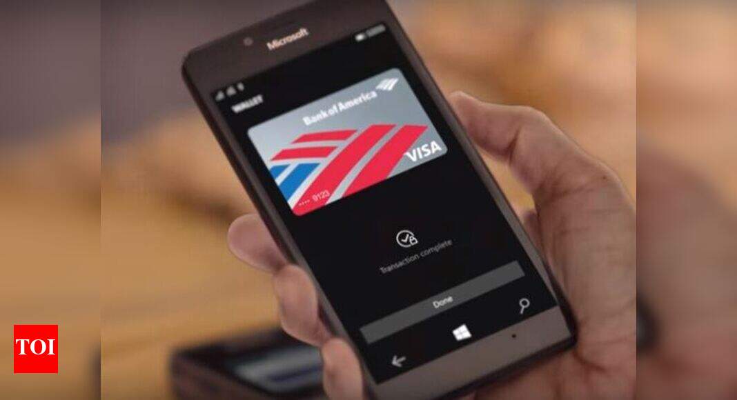 Microsoft: Microsoft launches mobile wallet in US - Times of India
