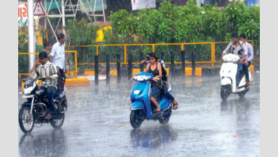 Kiss of rain for scorched Ahmedabad