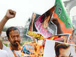 Political parties protest against Salman