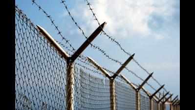 Bhushi dam becomes safe with barbed wire fencing