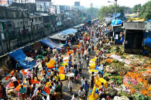 Mallik Ghat Flower Market