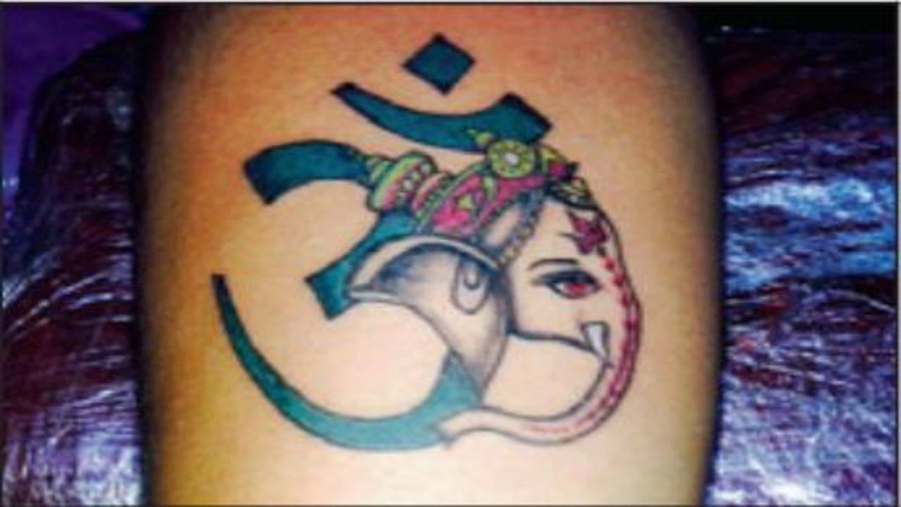 maha mrityunjaya mantra tattoo | By Unique think tattooFacebook