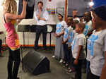 Prince Harry meets Lesotho choir