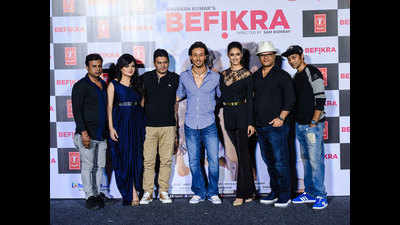 Tiger Shroff and Disha Patani's single 'Befikra' launched in Mumbai