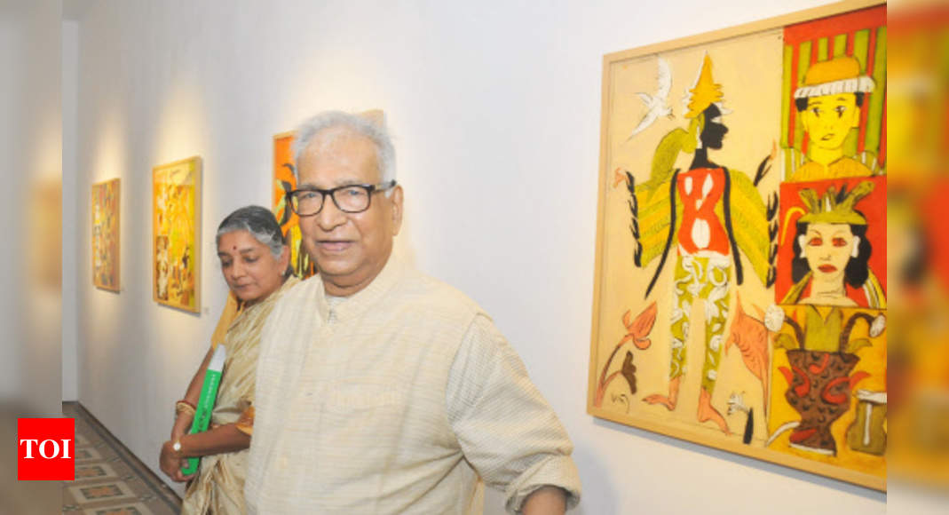 K G Subramanyan Renowned modern artist K G Subramanyan