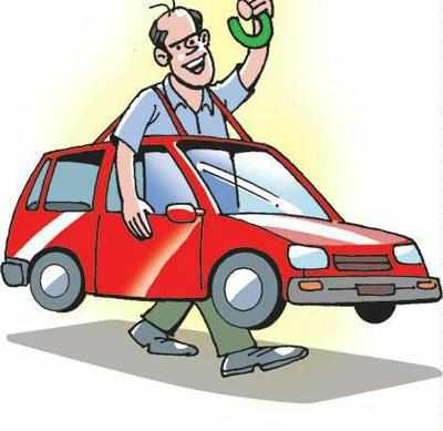 Man borrows car from friend, gets it registered in his name | Meerut News -  Times of India