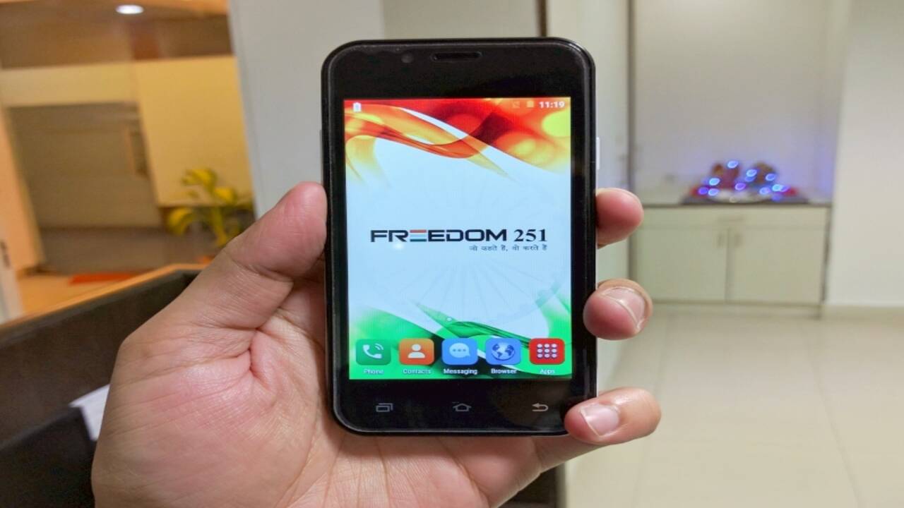 Freedom 251 first look: Better than the prototype - Times of India