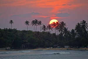 Unawatuna Beach&mdash;face of Sri Lanka
