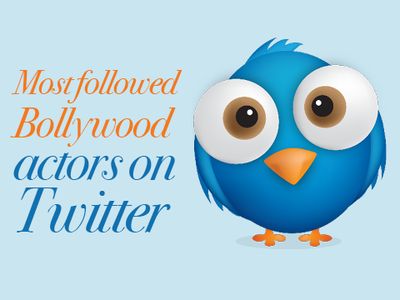 Most followed Bollywood actors on Twitter