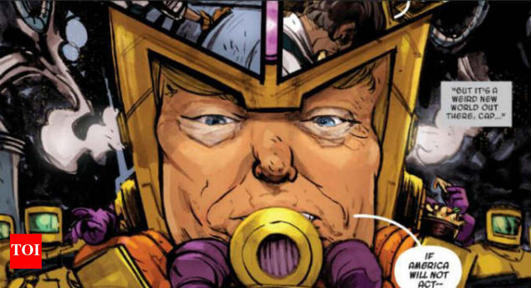 Marvel turns Donald Trump into a supervillain - Times of India