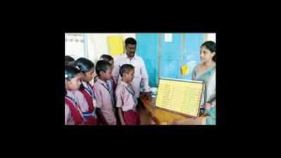 Teachers save up funds and tap donors to keep govt school in Gadag running