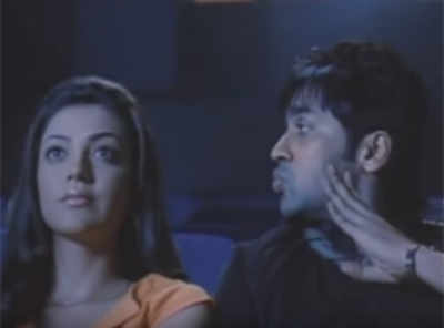 Watch: How Kajal Aggarwal kissed Surya in a film