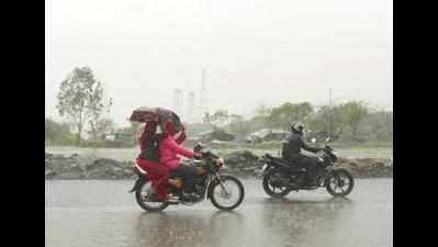Many Panvel streets get inundated due to heavy rainfall