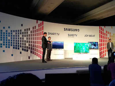 Samsung launches 44 TVs in SUHD, Smart TV and Joy Beat range, price starts at Rs 28,000