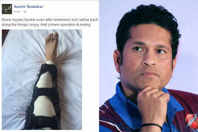 Sachin Tendulkar undergoes knee surgery in London