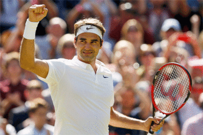 Wimbledon 2016: Federer comes back from two sets down to beat Cilic